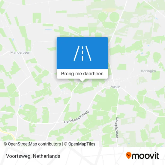 Voortsweg kaart
