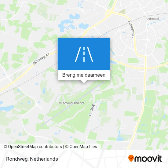 Rondweg kaart