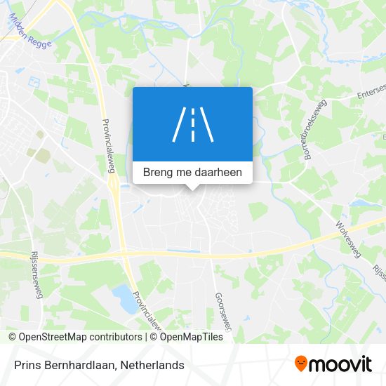 Prins Bernhardlaan kaart