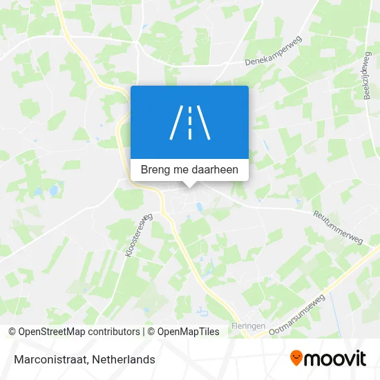 Marconistraat kaart