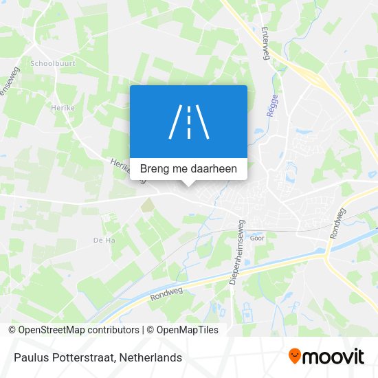 Paulus Potterstraat kaart