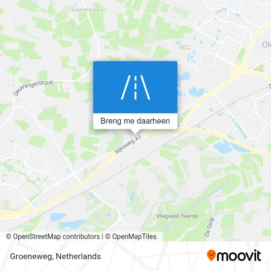 Groeneweg kaart