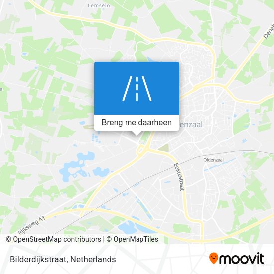 Bilderdijkstraat kaart