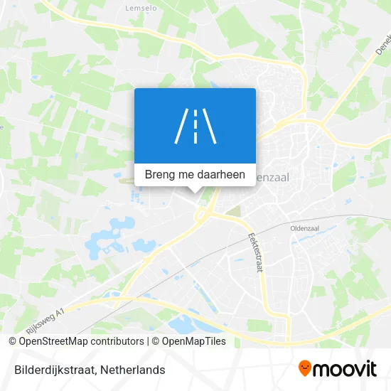 Bilderdijkstraat kaart