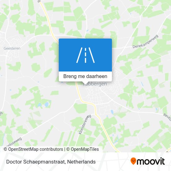 Doctor Schaepmanstraat kaart