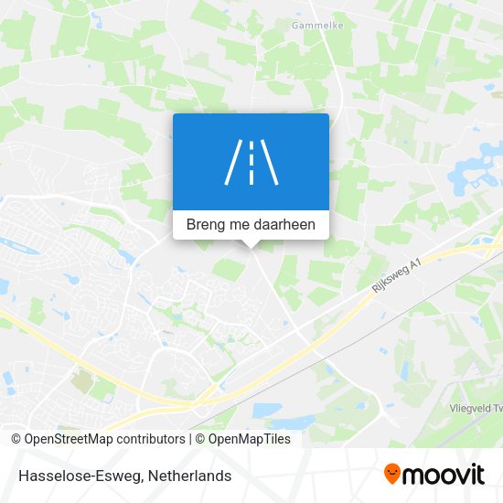 Hasselose-Esweg kaart