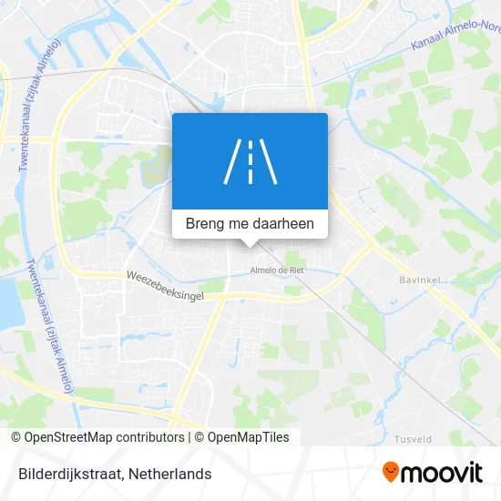 Bilderdijkstraat kaart