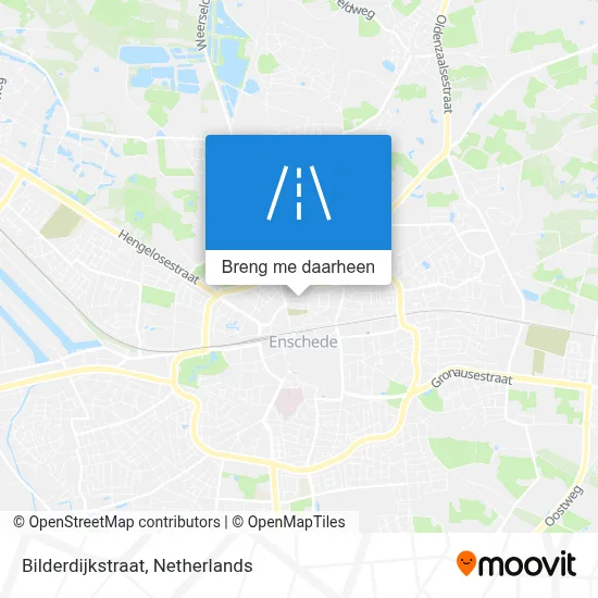 Bilderdijkstraat kaart