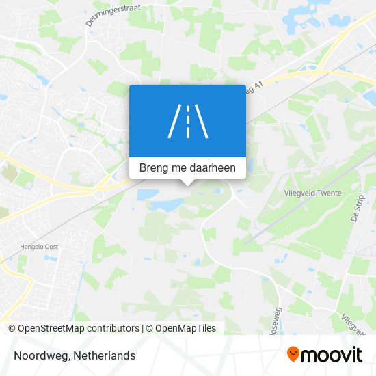 Noordweg kaart