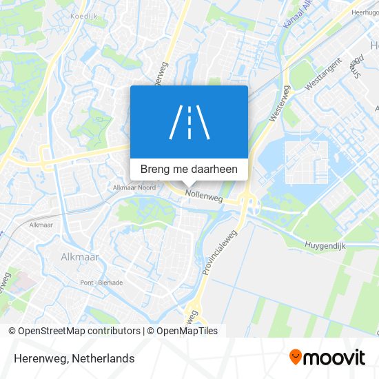 Herenweg kaart