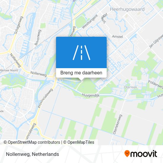 Nollenweg kaart