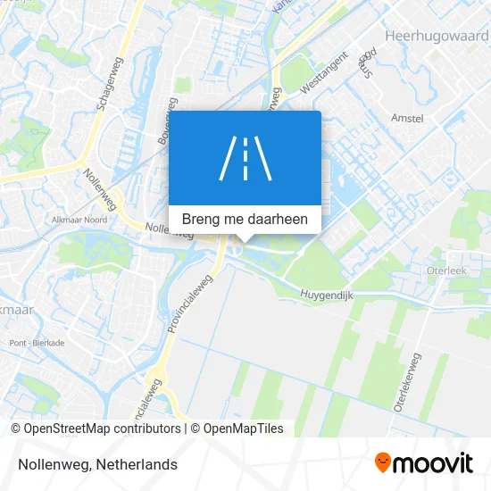 Nollenweg kaart