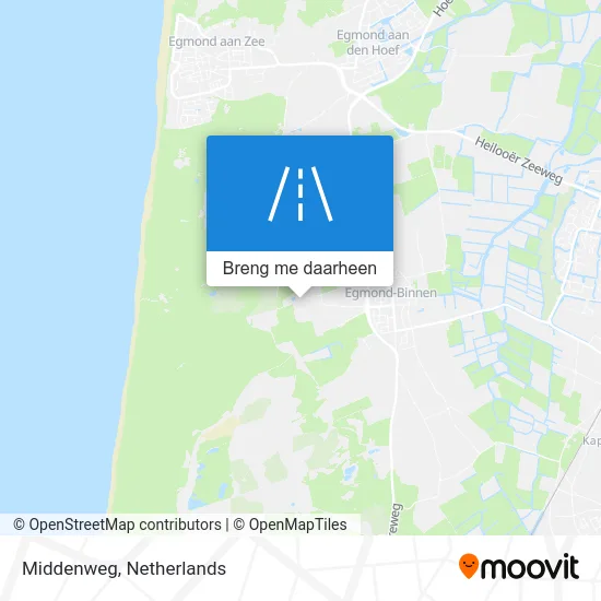 Middenweg kaart