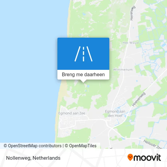 Nollenweg kaart
