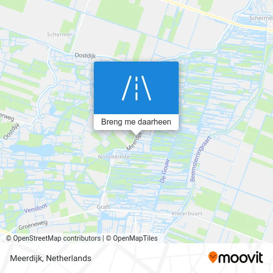 Meerdijk kaart