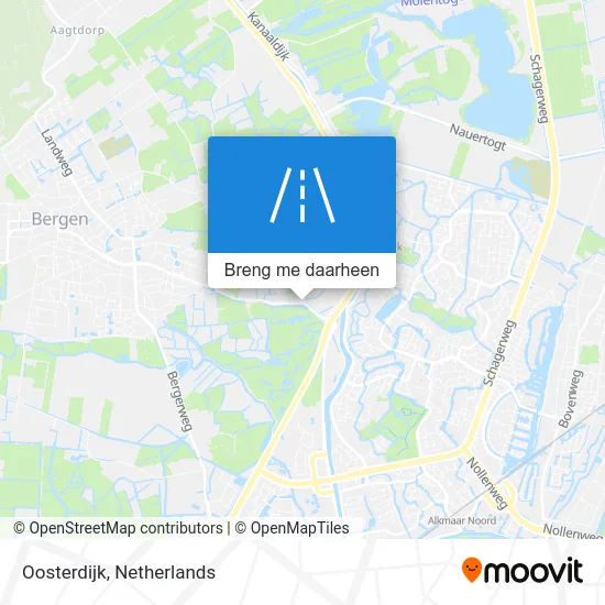 Oosterdijk kaart