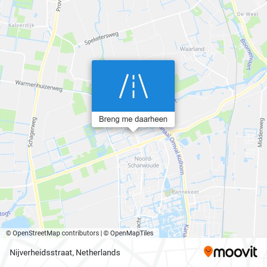 Nijverheidsstraat kaart