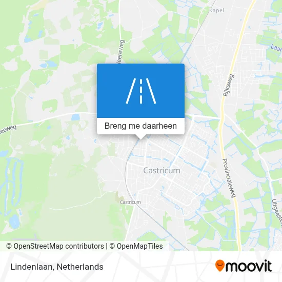 Lindenlaan kaart