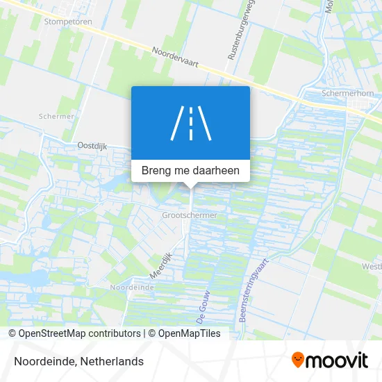 Noordeinde kaart
