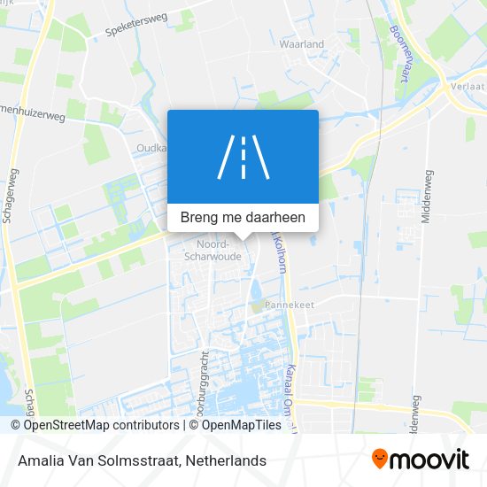Amalia Van Solmsstraat kaart
