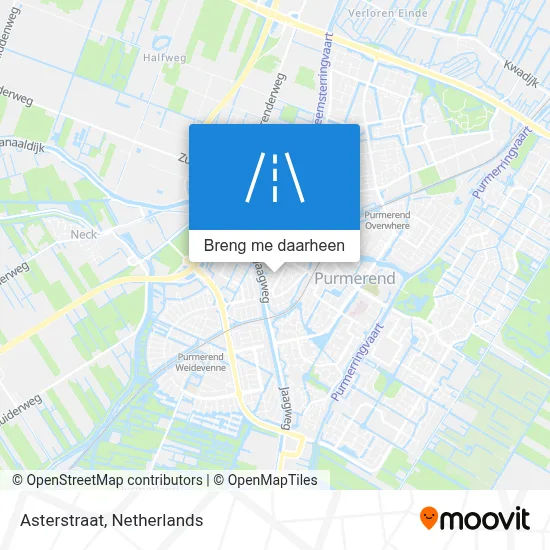 Asterstraat kaart
