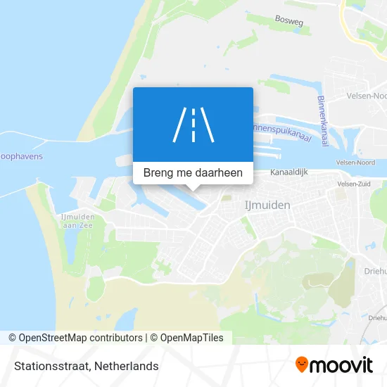 Stationsstraat kaart