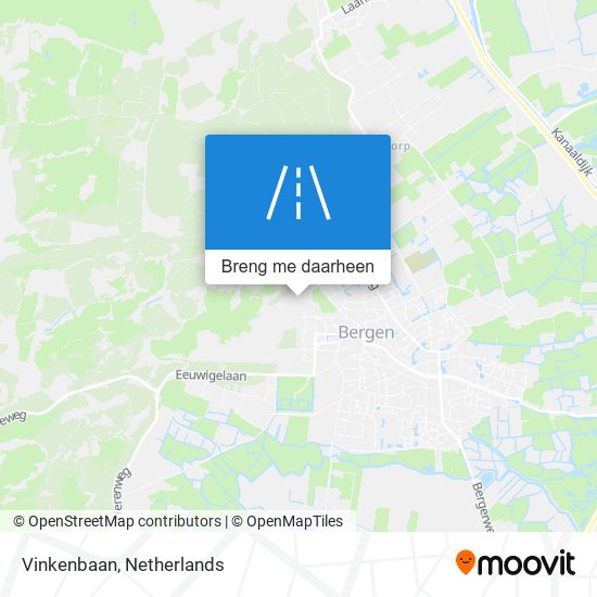 Vinkenbaan kaart