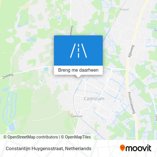 Constantijn Huygensstraat kaart