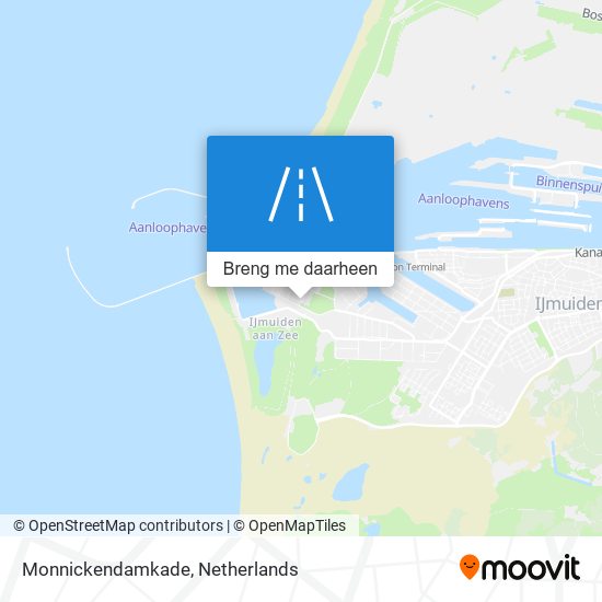 Monnickendamkade kaart