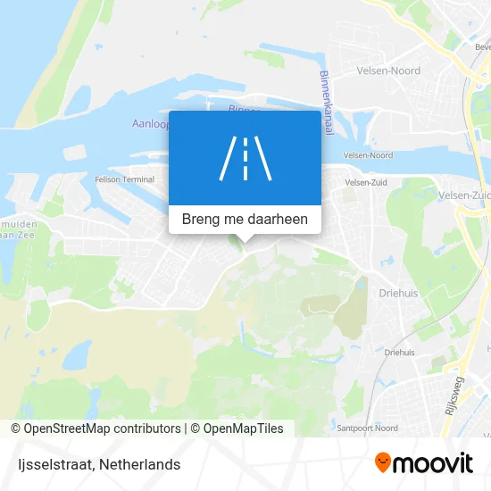 Ijsselstraat kaart