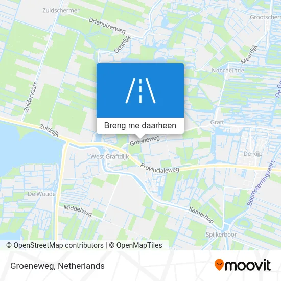 Groeneweg kaart