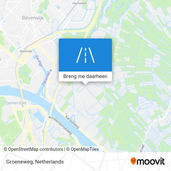Groeneweg kaart