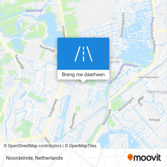 Noordeinde kaart