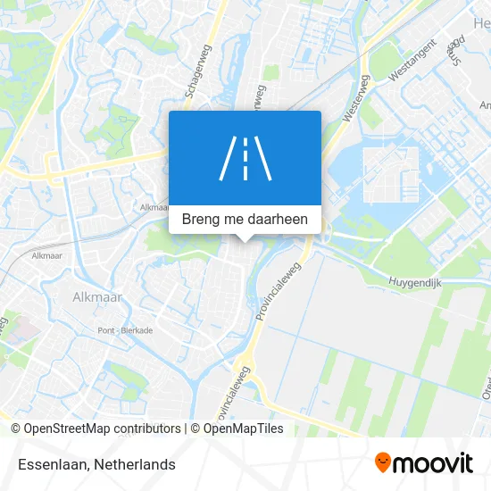 Essenlaan kaart