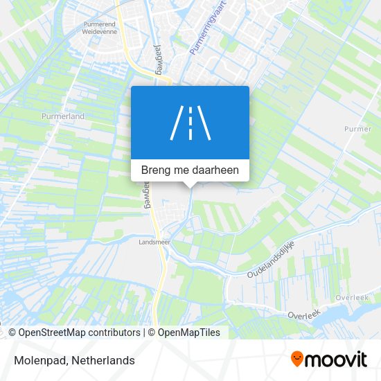 Molenpad kaart