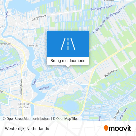 Westerdijk kaart