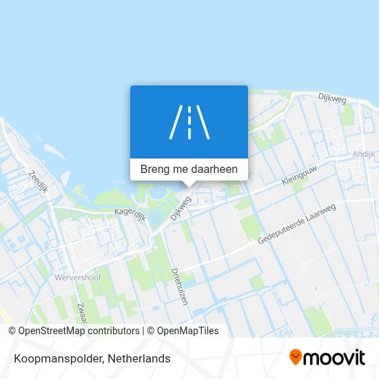 Koopmanspolder kaart