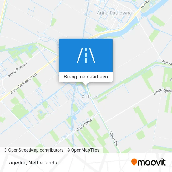 Lagedijk kaart