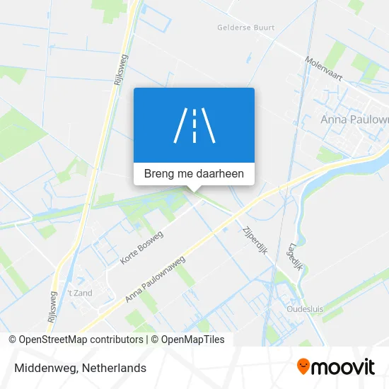 Middenweg kaart