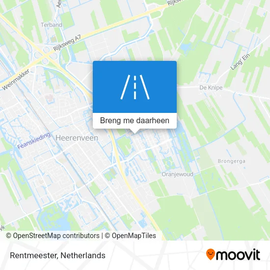 Rentmeester kaart