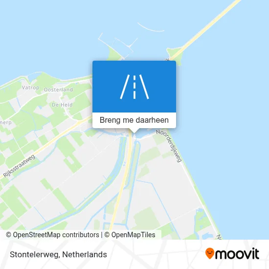 Stontelerweg kaart