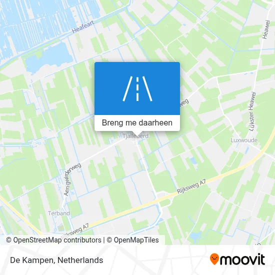De Kampen kaart