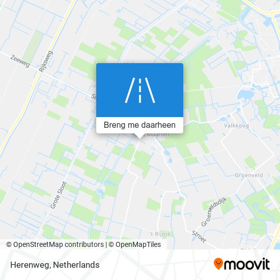 Herenweg kaart