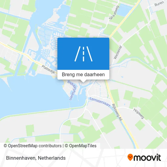 Binnenhaven kaart
