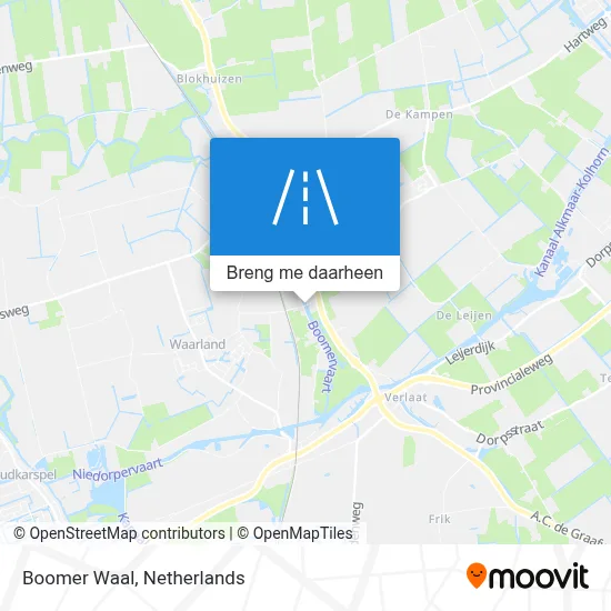 Boomer Waal kaart