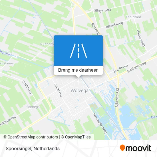 Spoorsingel kaart