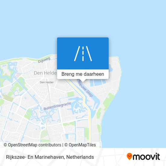 Rijkszee- En Marinehaven kaart