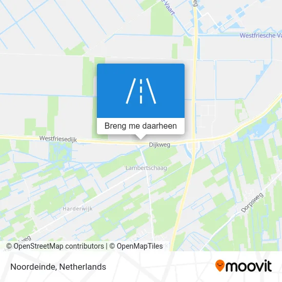 Noordeinde kaart