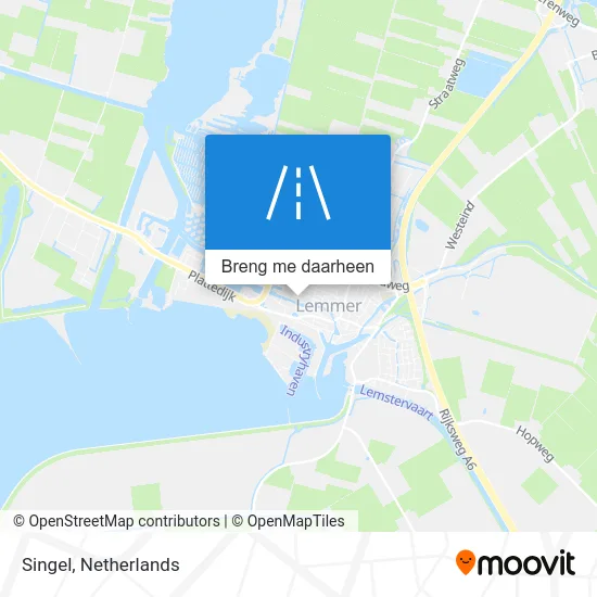 Singel kaart