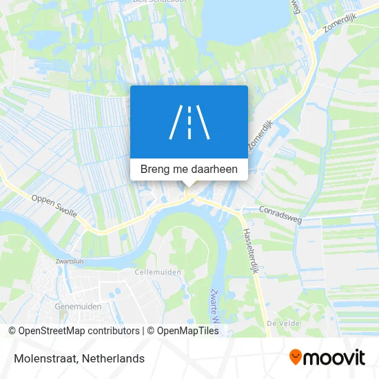 Molenstraat kaart